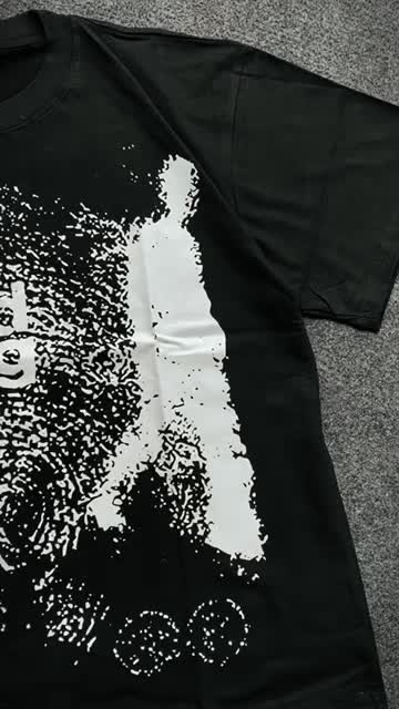 Woopie Project Baju Boxy Tshirt Oversize Cowok Hitam Putih Kaos Distro Pria Wanita Dewasa Atasan Oblong Santai Katun Combed 20s 200gsm Sablon Plastisol Lengan Pendek Motif Keren