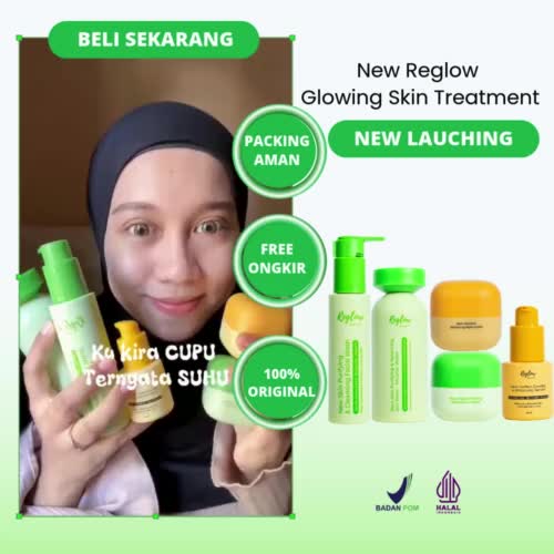 [JAKARTA] REGLOW Beauty Skincare Ori Perawatan Kecantikan BPOM Skincare Penghilang Flek Hitam Jerawat Bruntusan Komedo Skin Care Reglow Dr Shindy Putri Official Facial Kotoran Mencerahkan Rejuvenating Pencerah Wajah Berjerawat Kusam skincare anti aging