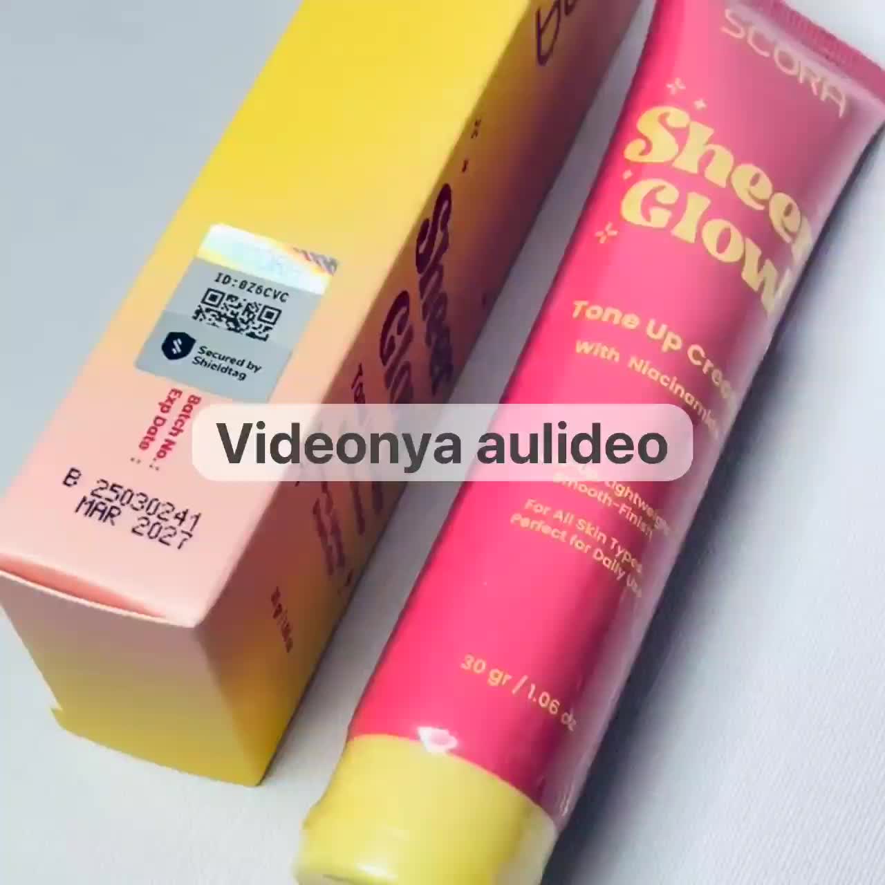 [READY] Scora Sheer Glow Tone Up Cream 30gr 20gr Pencerah Wajah Instan Glowing