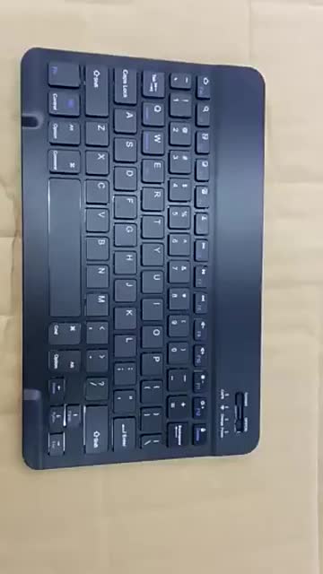 Wireless Keyboard With Touchpad 10 Inch Rechargeable RGB For iPad Tablet IOS Android Windows Wireless Bluetooth