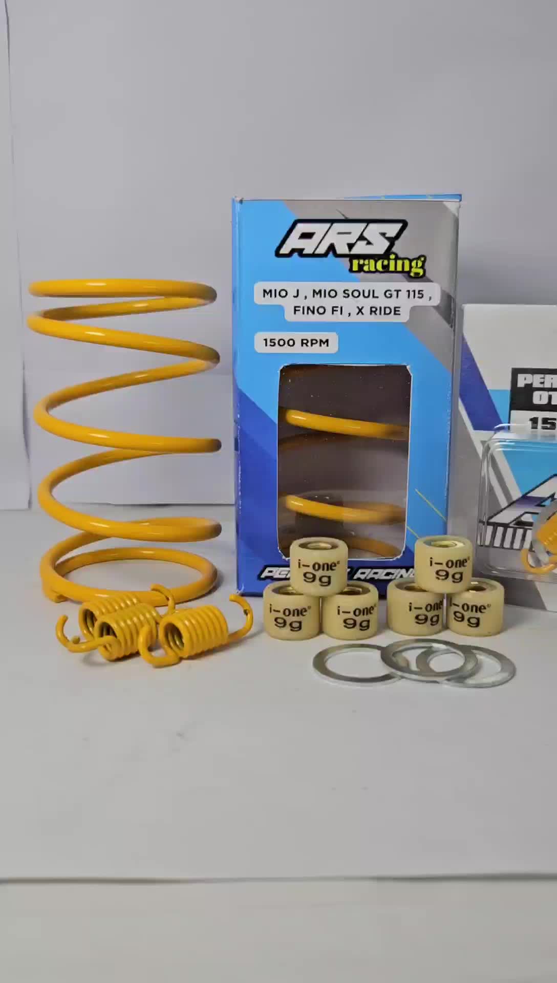 PAKET FULL UPGRADE CVT MIO J SOUL GT 115 FINO 115 X RIDE 115 MIO GT 1500 RPM SENTRI DAN ROLLER BY ARS RACING