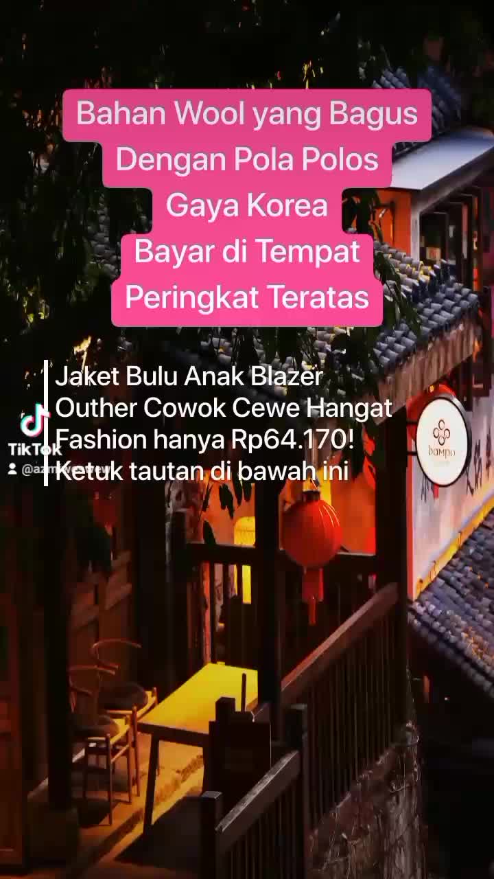 Jaket Anak bulu serpa Blazer Outher Cowok Cewe Hangat Hoodie Fashion Keren atasan anak Zipper