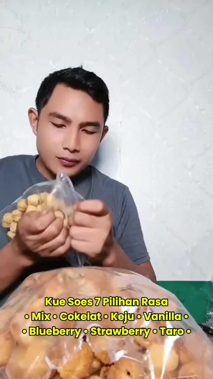 SOES 7 RASA 1KG - MIX COKLAT KEJU BLUEBERRY STRAWBERRY TARO VANILLA KUE SUS KERING COKELAT LUMER 500GR 500 GR GRAM 1KG 1 2 KG DUS