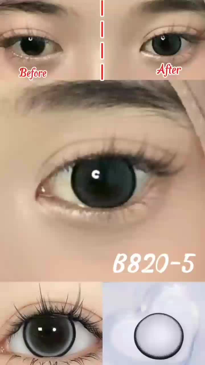 (COD)14mmsoftlens 1 pair color contact lens diameter 14.5 -16mm 15mm contact lens Dubai contact lens soflen Mata soflent soflen normal