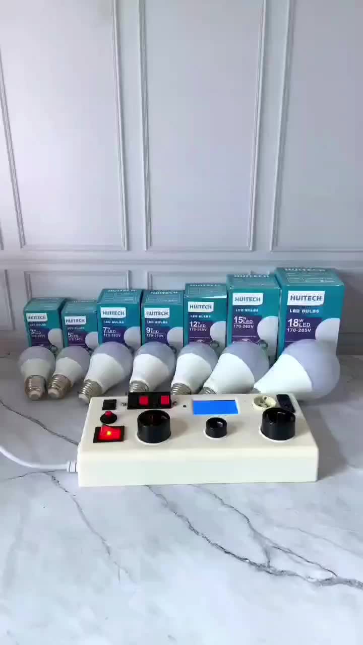 Paket 10 Pcs Lampu Bohlam Led Bulb 3W 3Watt Huitech Cahaya Putih