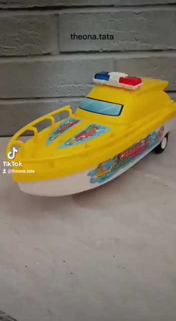 Mainan Perahu Speed Boat Tarik Murah LT116 KANTONG Plastik Control