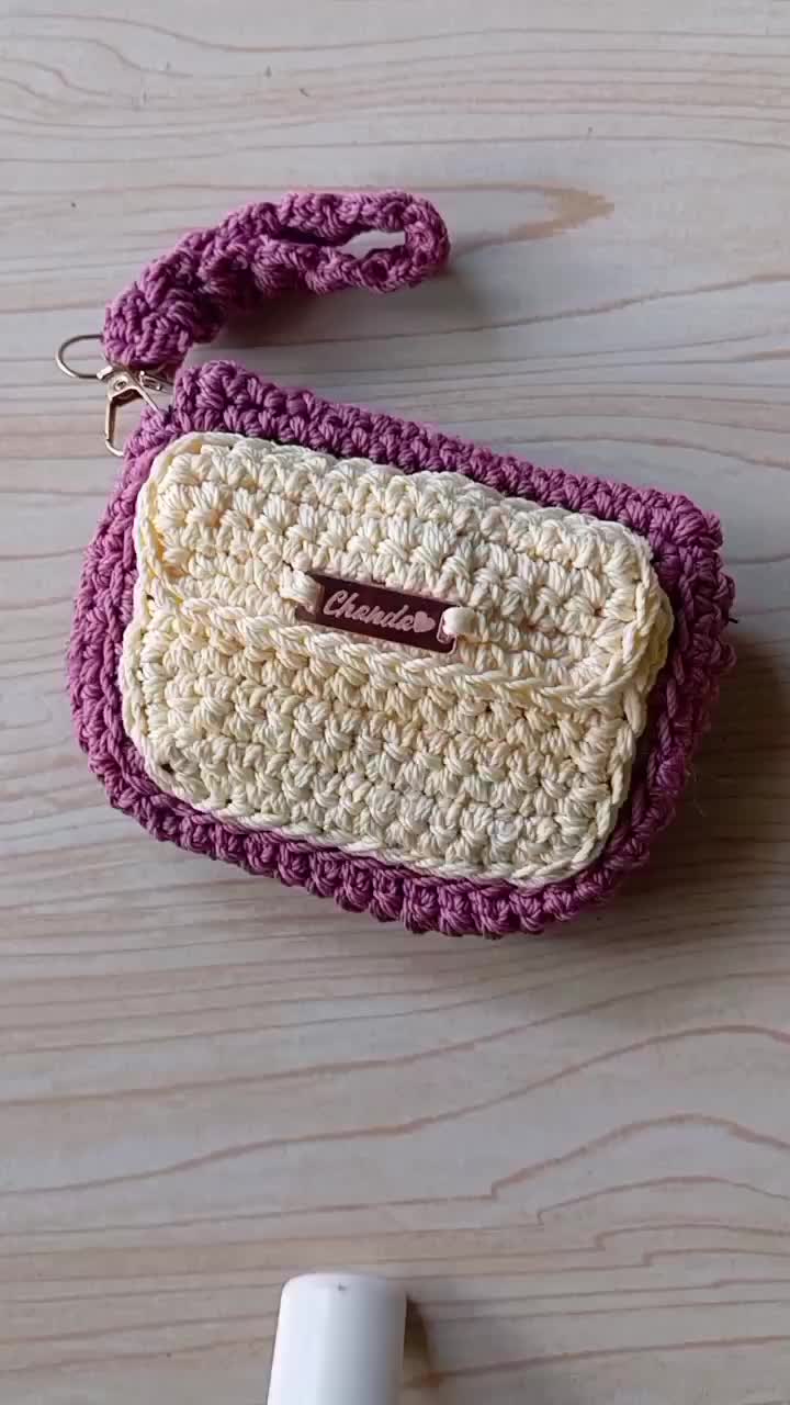 Dompet Rajut Handmade Kecil Imut Wanita - Model Kartu