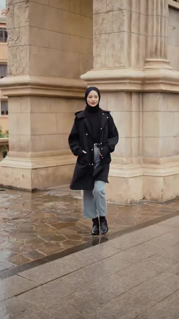 Ori Hijacket Nayara Jacket Muslimah Syar'i Panjang Lembut Tebal & Elegan Premium Fleece Wanita