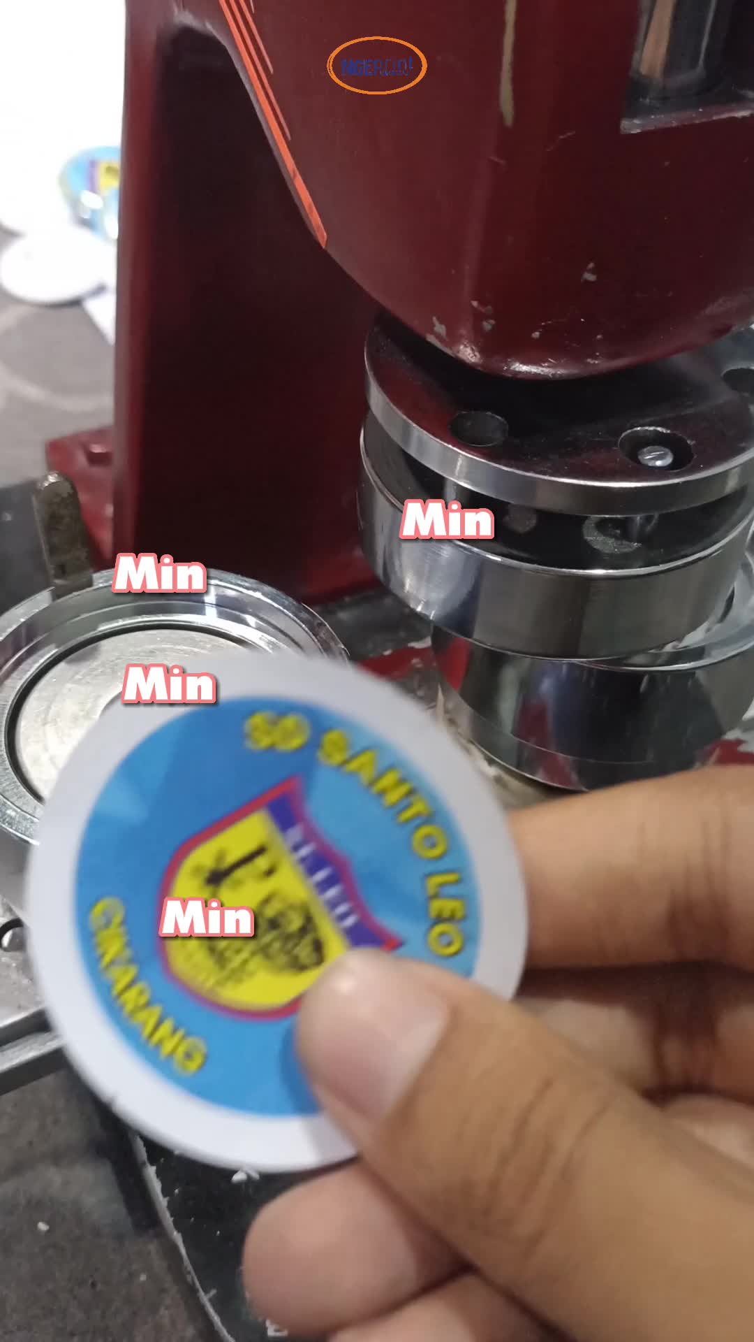 Pin Peniti Custom / Pin 25 / Pin 32 / Pin 44 / Pin 58 / Pin 75