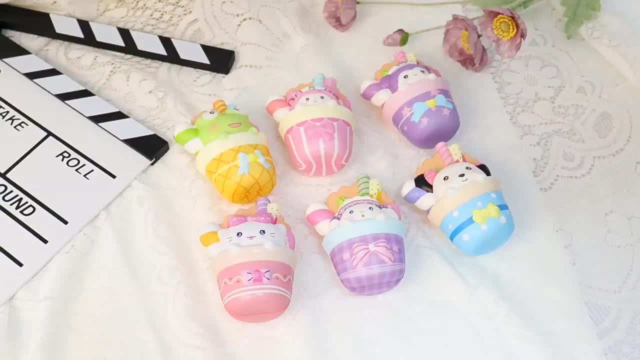 Squishy Sanrio Lucu My Melody Kuromi Cinnamoroll Pompompurin Hello Kitty | Mainan Anak Perempuan Hadiah Cewek