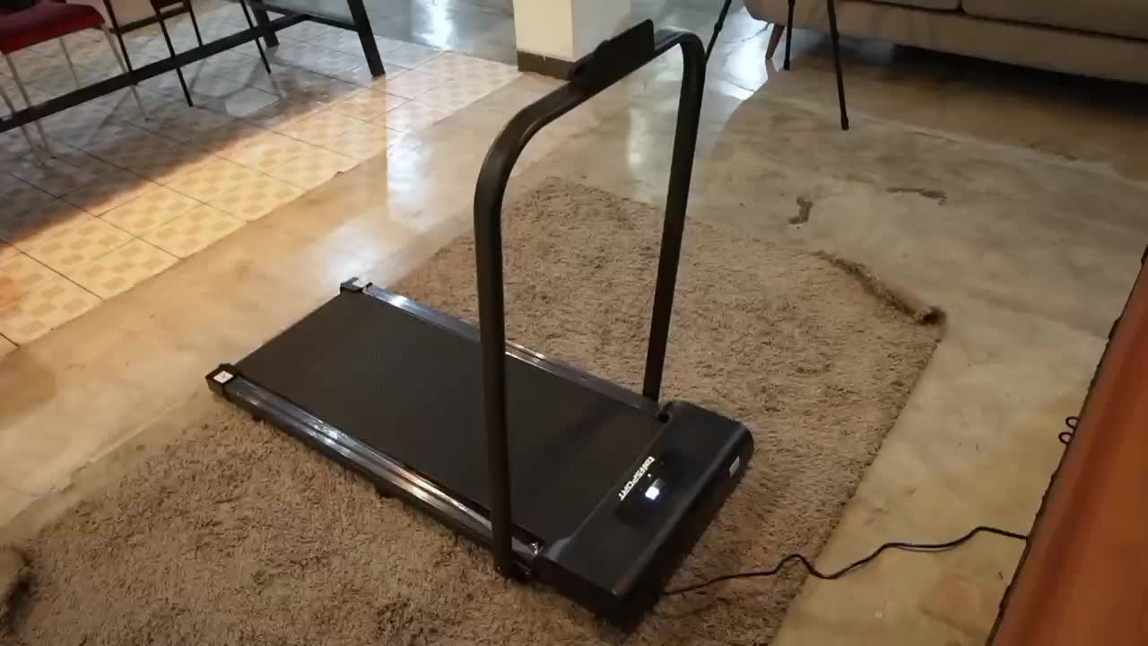 Promo Treadmill Bisa Dilipat dan Dilengkapi dengan Pegangan Tangan Cocok Buat Olahraga Jogging Lari di Rumah atau Kantor Foldable Walking Pad LED Displays With Armrest