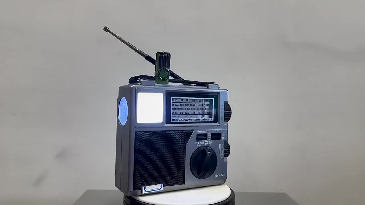 Radio Bluetooth 6 Band F-318B Bisa Bluetooth Speaker + Senter Led + Lampu Led / Radio Clasik Serbaguna / Radio Speaker / Radio Senter 6 BAND / Radio Multifungsui