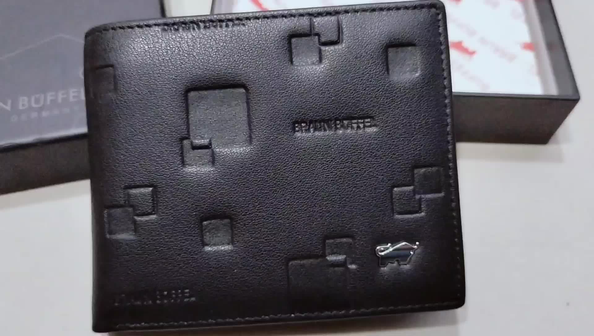 BRAUNBUFFEL  Dompet pria kulit asli terbaik import / Dompet cowok kulit asli
