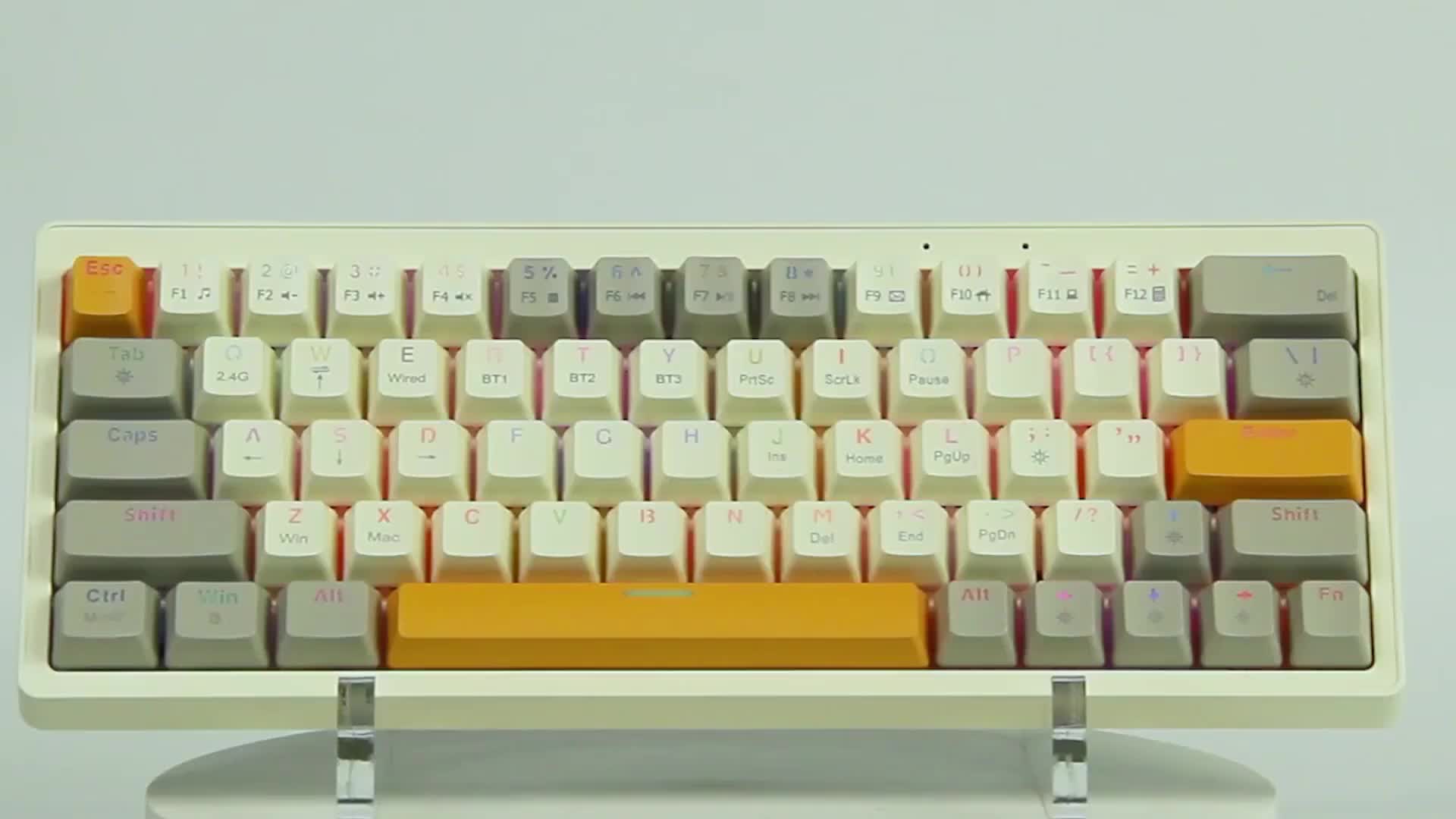 ZIFRIEND ZA63 63 Keys Hotswap Wireless Mechanical Keyboard 3 modes
