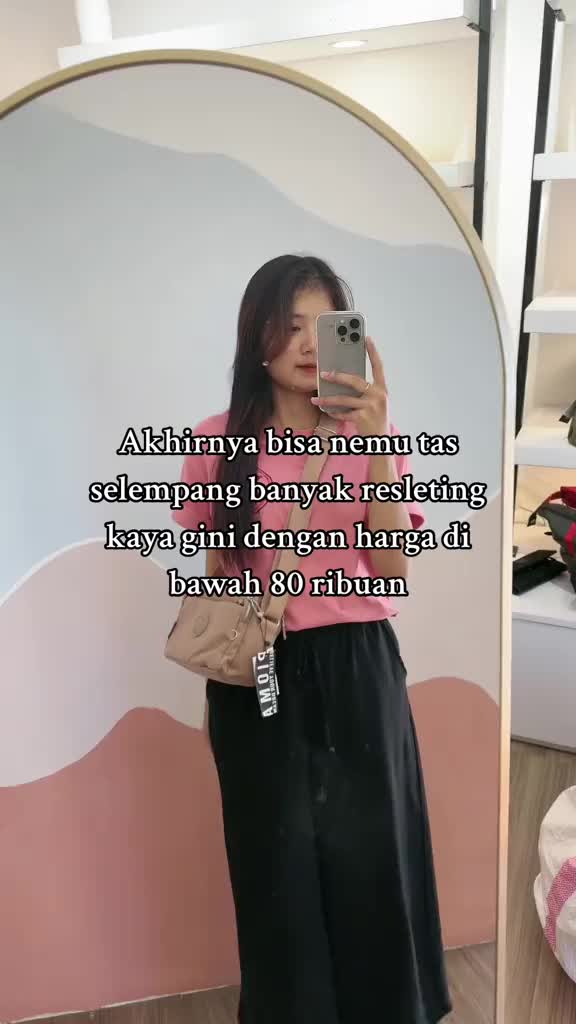 OPIOBAGS SLING BAG / TAS SELEMPANG NYLON TAS WANITA / SELEMPANG WANITA / TAS NILON / PIOMA ZIONNA / P0014