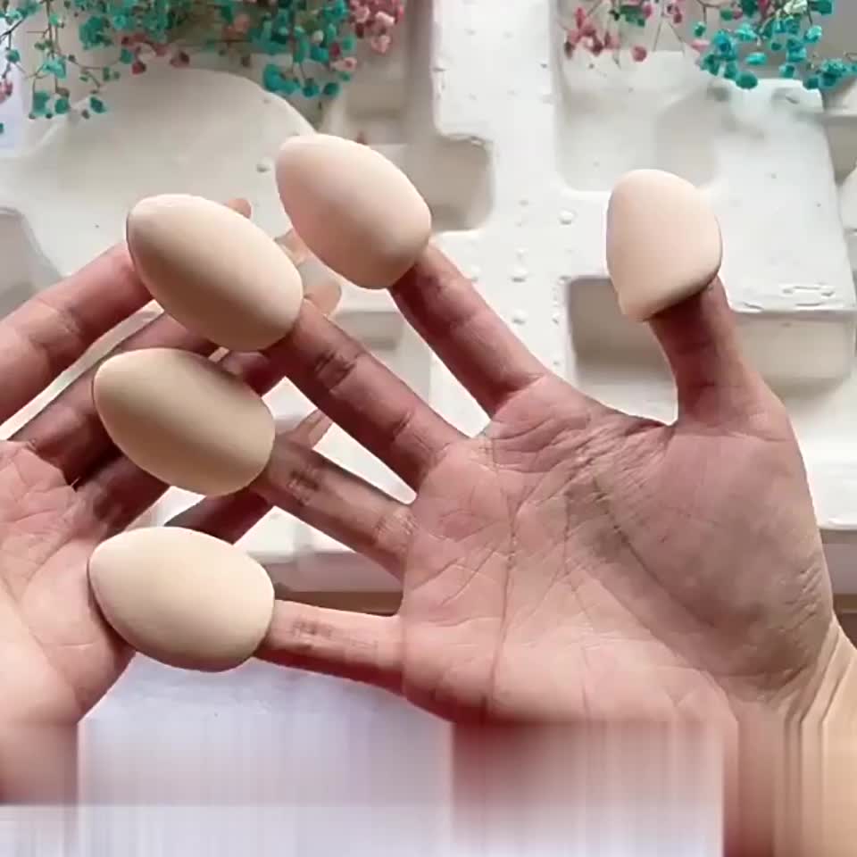[COD] OFM K164 Spons Cushion Mini Puff Bedak Sponge Makeup