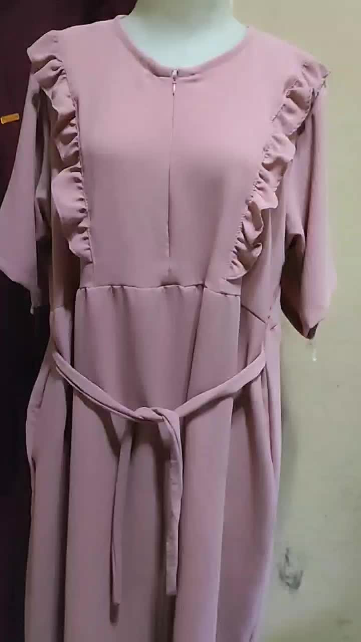 Paket Usaha 100 Ribu Dapat 3 PCS Daster Cringkel Busui Daster polos Terbaru kekinian Daster Dewasa kancing Dress Crinkle Airflow Wanita Panjang bunga Samping Midi dessy