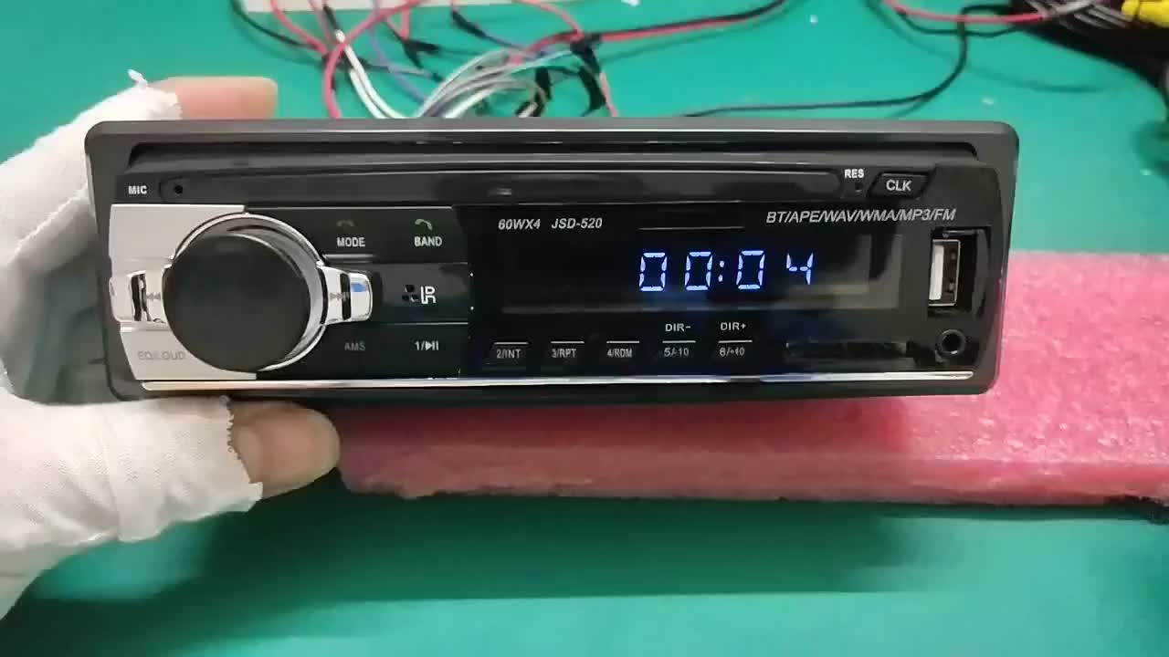 Kerndy Jsd-520 Tape Audio Mobil Mp3 Player Multifunsi Bluetooth Wireless Receiver Jsd520 mp3  bluetooth  12  volt Car