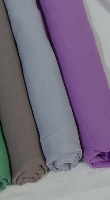 Bella Square Premium Hijab Segiempat Hijab Polos Premium PolyCotton Anti Letoy 100%