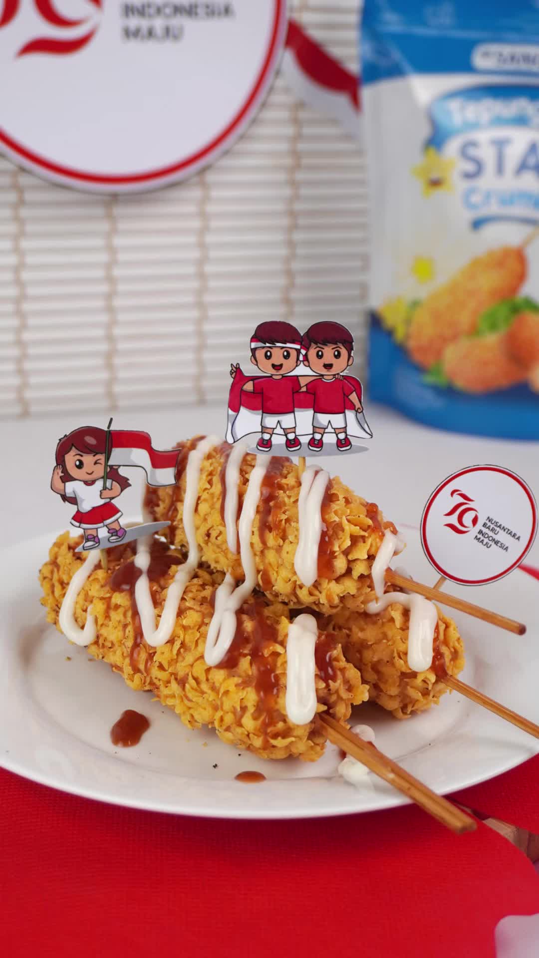 Tepung Roti Star Crumbs SBC Sanori 150gr - Cocok untuk Corn Dog & Nugget - Food, Bahan, Makanan