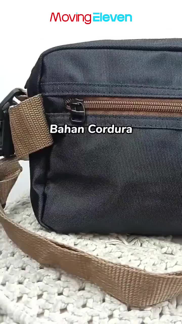 Tas Selempang & Bahu Pria Highmore - Deko - Multifungsi Handbag Pouch Bag Casual 2.0 Hitam Slingbag