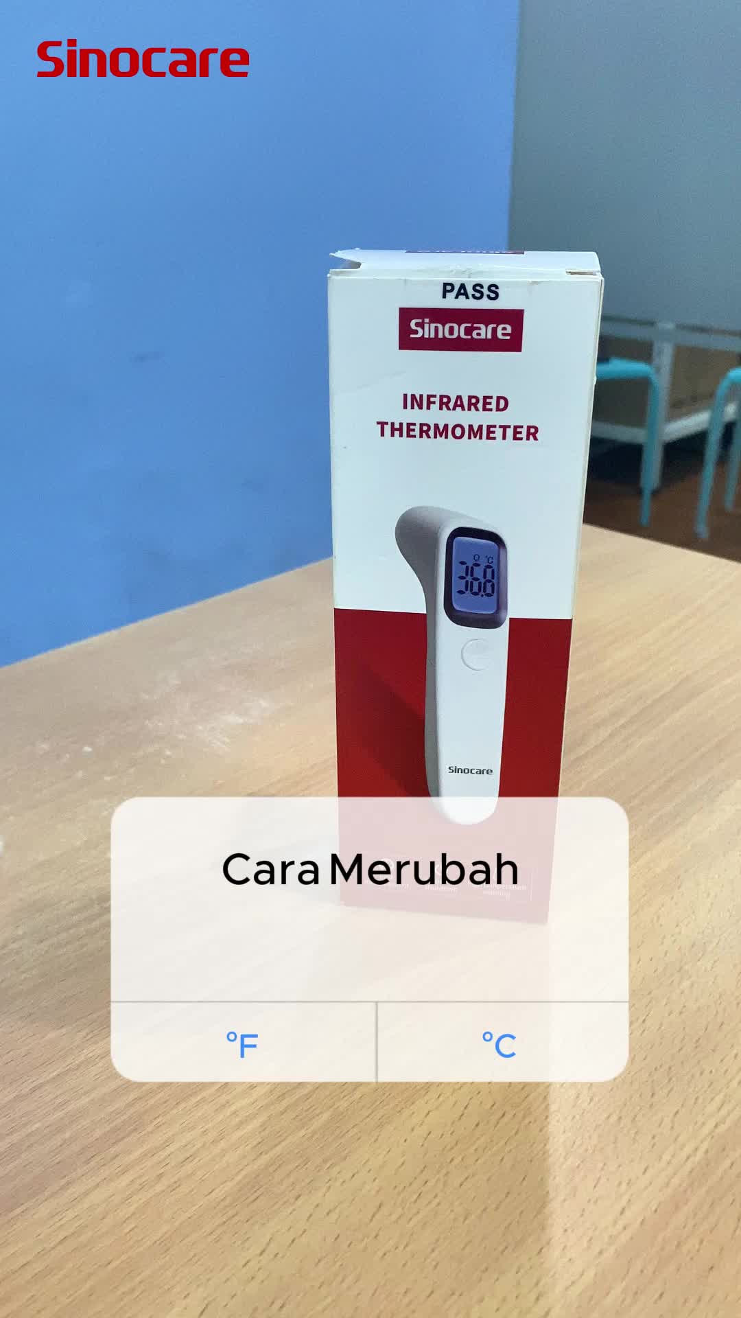 [EXCLUSIVE] Termometer Infrared AET-R1D1 Sinocare - Alat Cek Suhu Dahi Infrared Thermometer Alat Cek Suhu Bayi termo meter anak