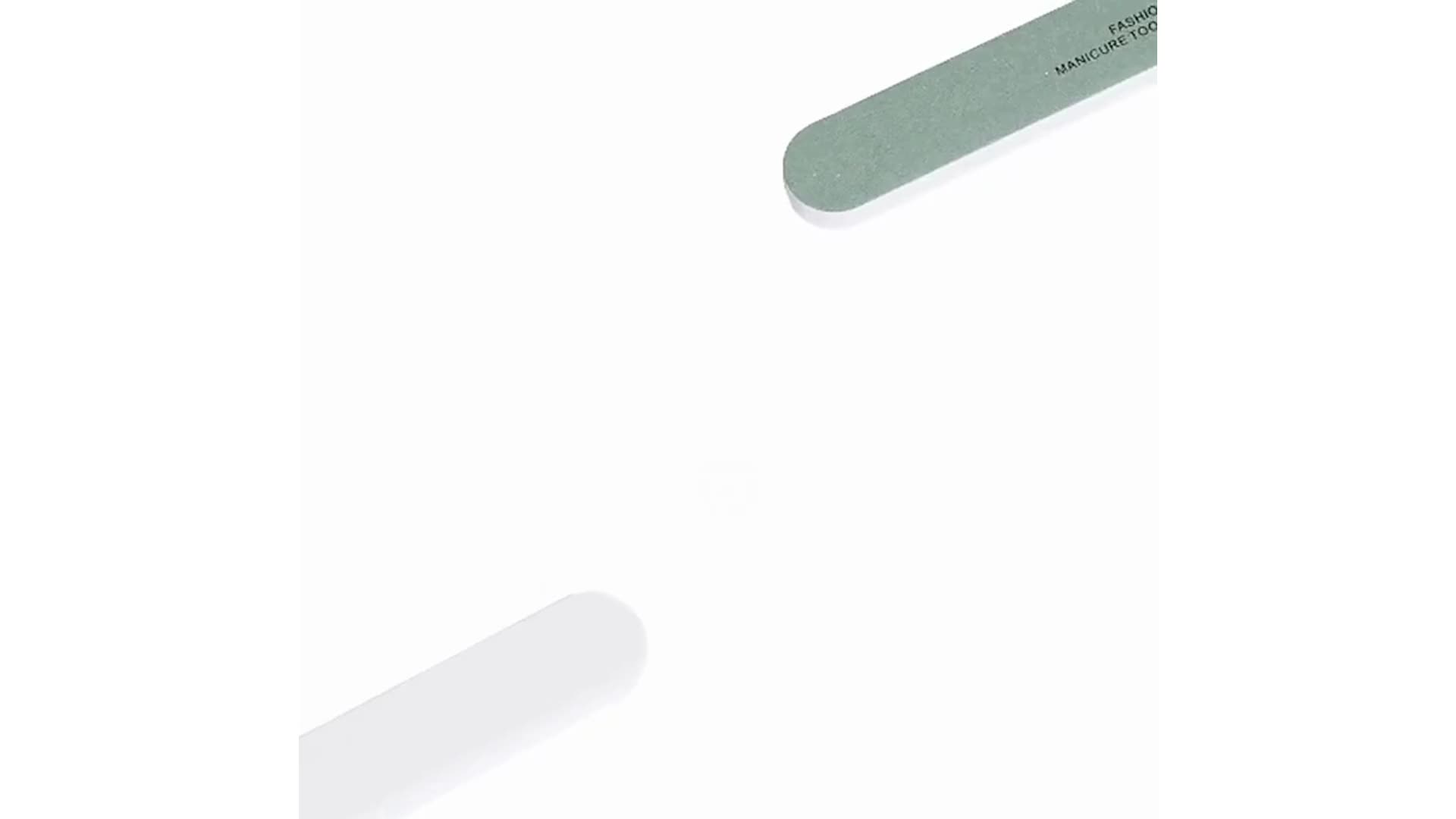 Kutek  Kuas pengikir kuku bening S.C.W-nail file bagus untuk merapikan