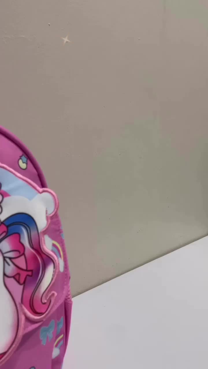 Pintera - Tas Sekolah Anak Perempuan PAUD TK Ransel Fashion Unicorn - KANO Kids