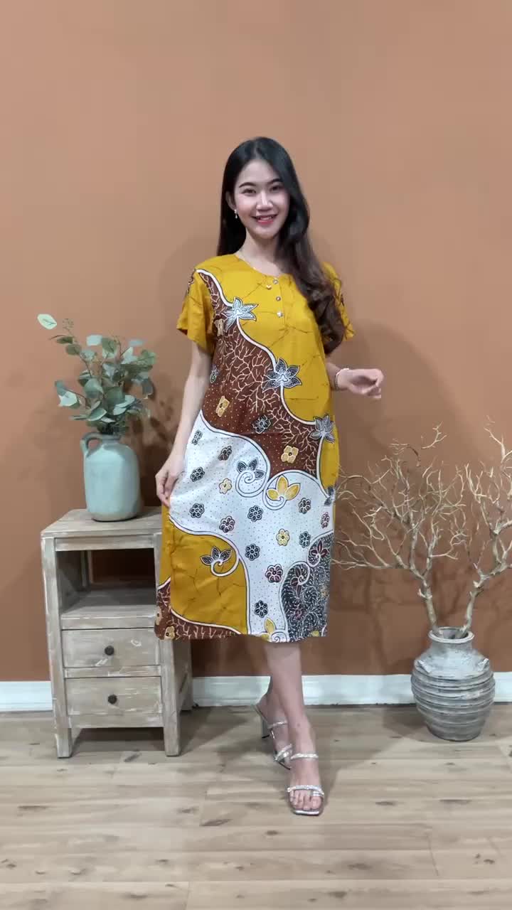 Daster Batik DAYANA Rayon Terbaru Cantik Baju Tidur Premium