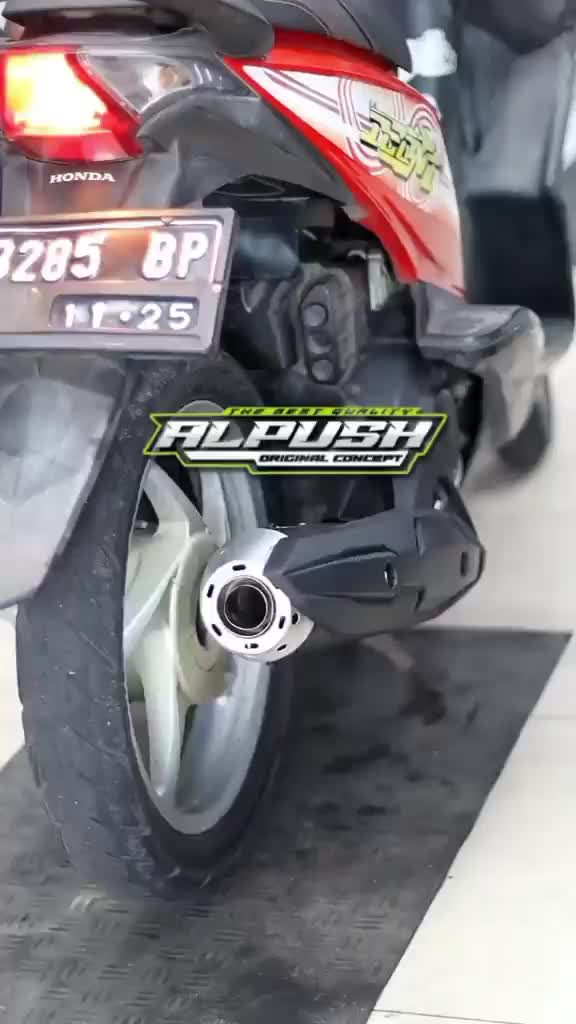 Knalpot Copy TZM by Alpush original beat lama,beat deluxe, scopy,pcx,mio sporty,aeroxx