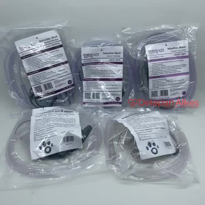 Onehealth Nebulizer Mask Adult / Child / Masker Nebu Life Resources