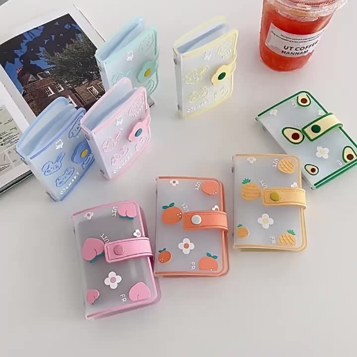 Yarra Dompet Kartu Transparan Model Karakter Buah Tempat Card Holder Muat Banyak MX-5029