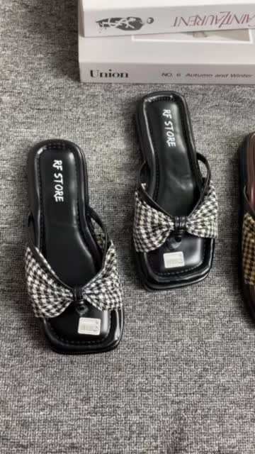 RF STORE ~ Aisyah Series Sandal Wanita Terbaru Trendy Sendal Platform Jepit Karet