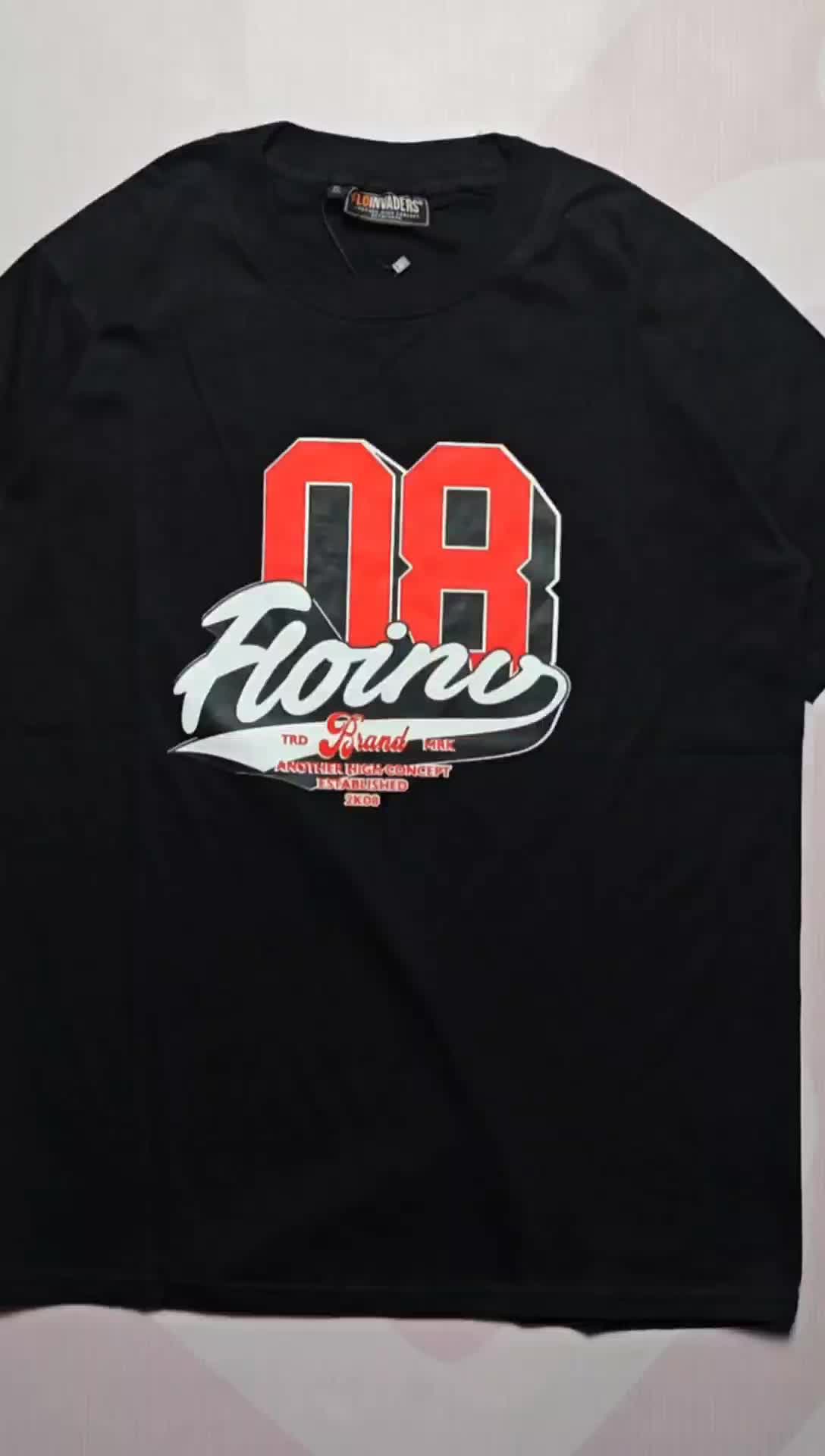 floinvaders Kaos Cowok floi murah simpel Tshirt Pria Flodistro Dewasa Katun