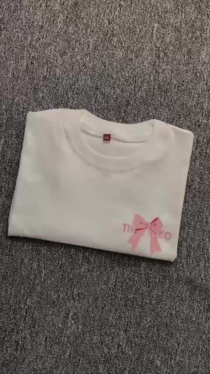 Baju Kaos Anak Motif Butterfly T-Shirt T 100% Cotton pink butterfly baju Fashion atasan anak perempuan Children's 3-12Tahun