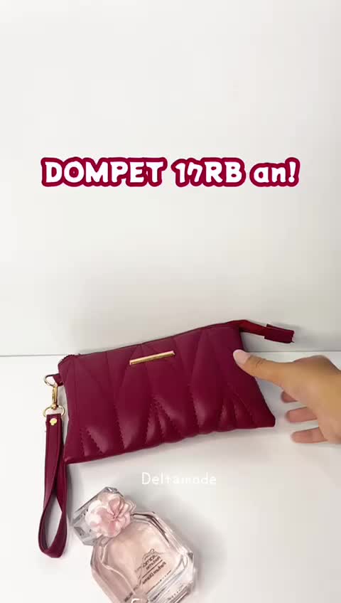 DELTAMODE - REYA POUCH - DOMPET MAKEUP - PUCH MAKE UP 18cm10cm