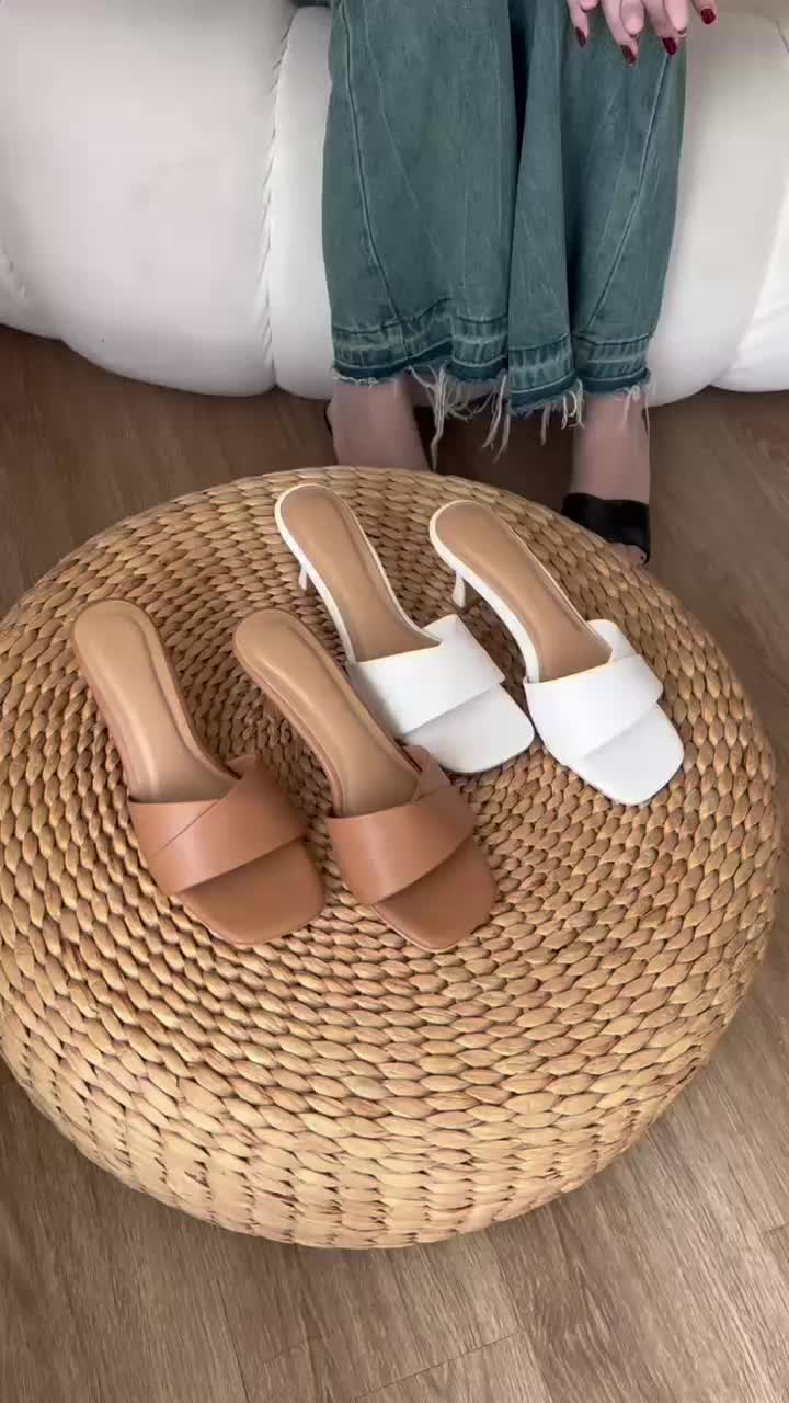Sepatu S2 - Maudy Heels Wanita Hak 5-6CM Simple Elegant