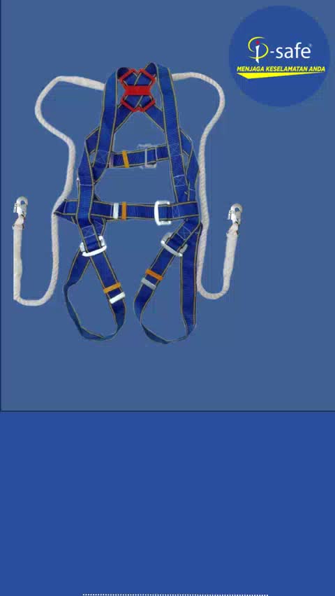 i-Safe Full Body Harness Double Small Hook + Webbing Pad