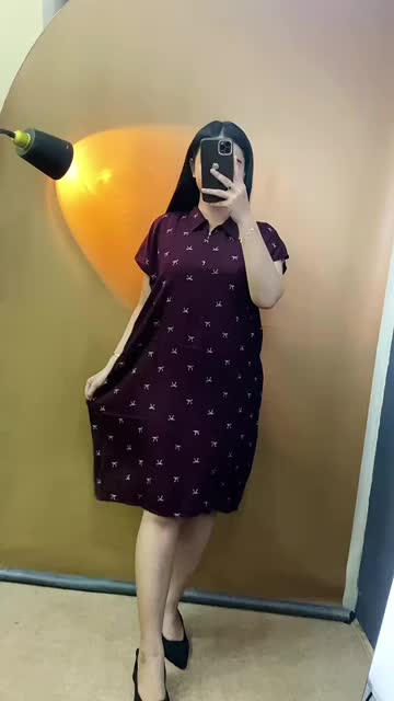 Mecca Dress korea style motif pita - Daster Motif rayon viscose busui resleting Bumil Wanita