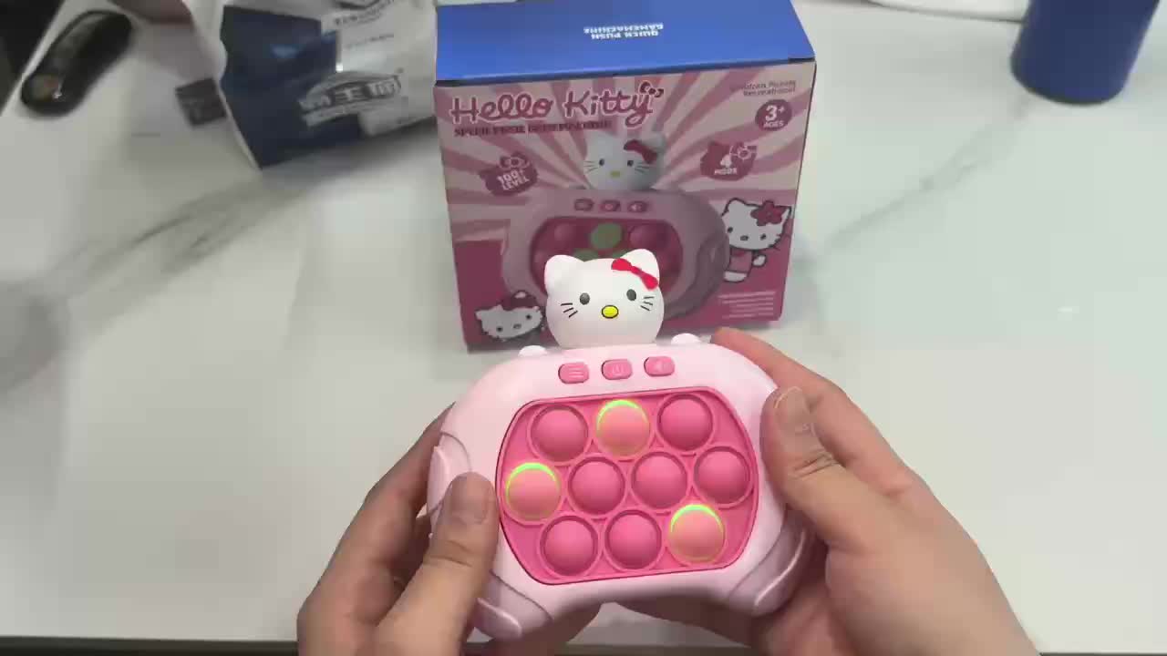 MC11 / COD - Mainan Pop It Bubble Game Challenge Fidget Toys LED