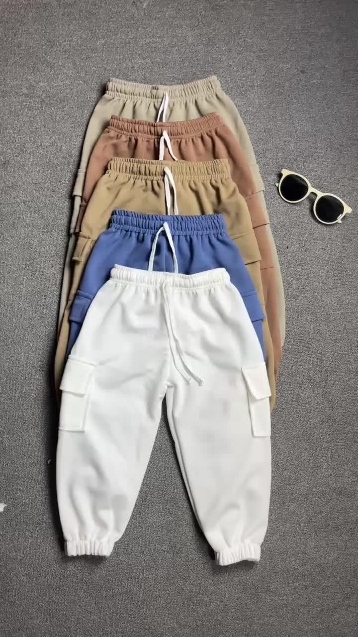 100K 4 PCS Celana Jogger Chargo Anak-Anak Umur 1-12 Tahun Laki-Laki Perempuan bahan Japan Line