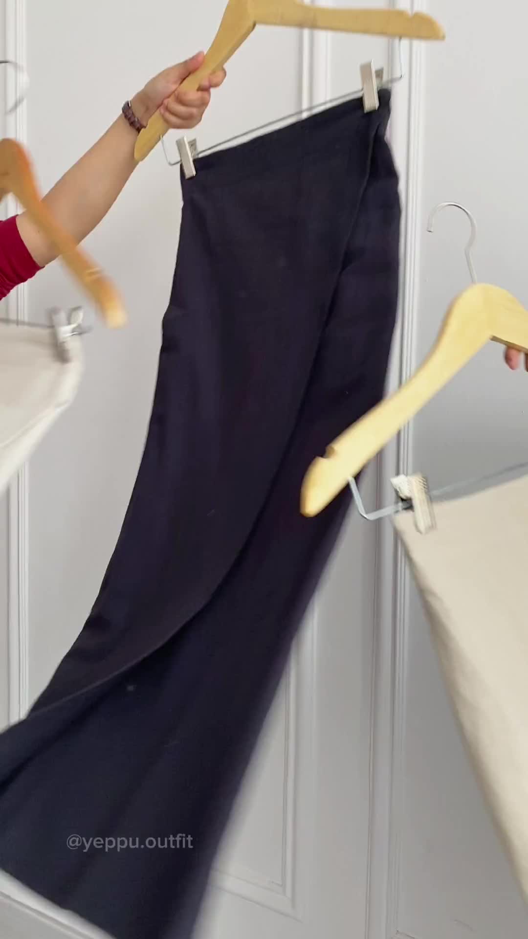Yeppuoutfit Kamala Linen Long Skirt Span Belahan Samping Korean Casual | Rok Linen Span Panjang Belah Samping Elegan Nyaman Simple Style Pantai