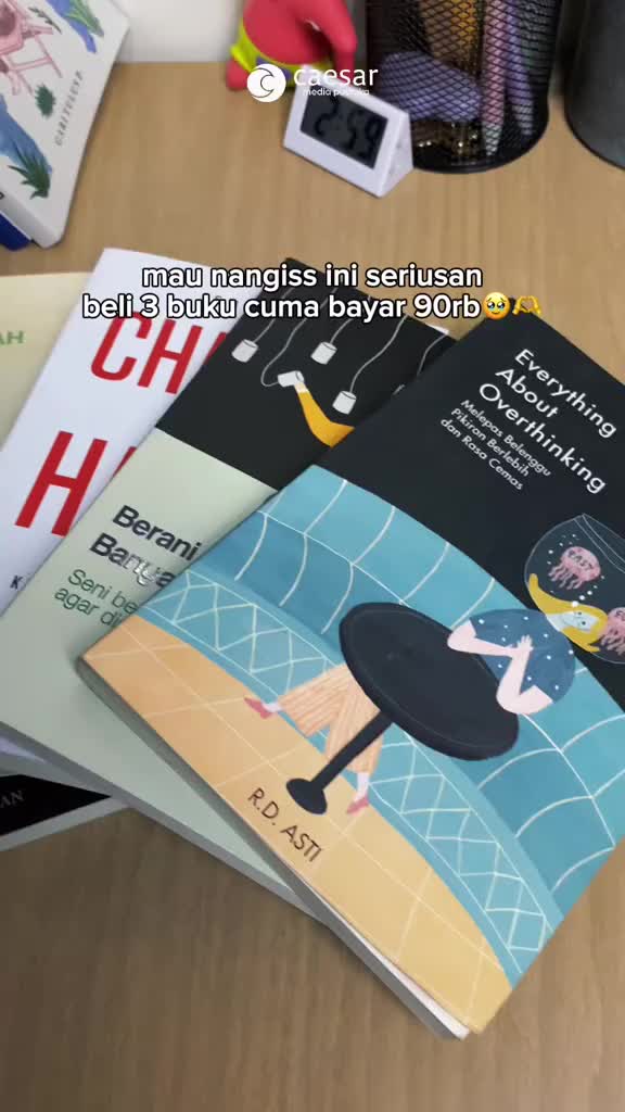Promo Bundling Buku Bebas PIlih 3 Buku Self Help