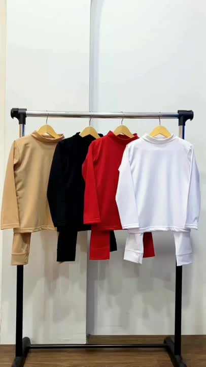 Baju Kaos Setelan Manset dan Celana Legging Anak  Perempuan Putih 3-9 Tahun Cantik -Yasta Fashion