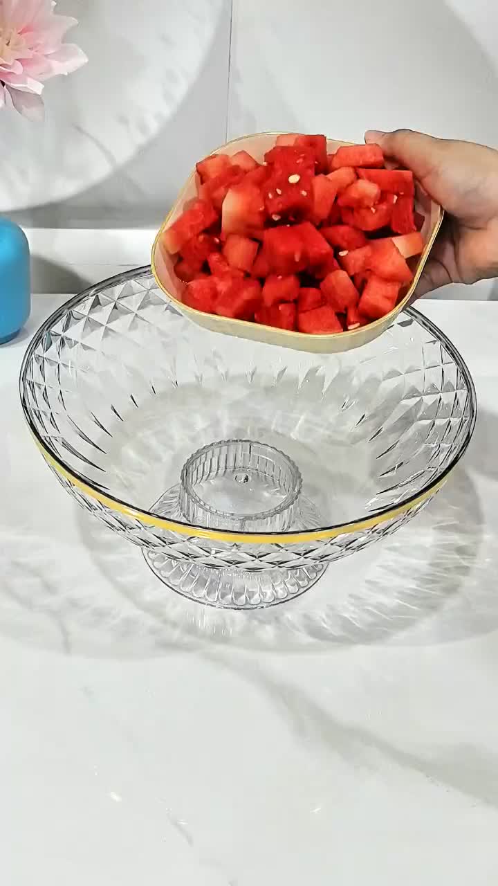 YESALL Keranjang Buah - Tudung Saji Nampan Mangkok Aesthetic Nampan Aesthetic Tudung Saji Estetik Tempat Buah Wadah Saji Piring Buah Rak Buah Kitchenware