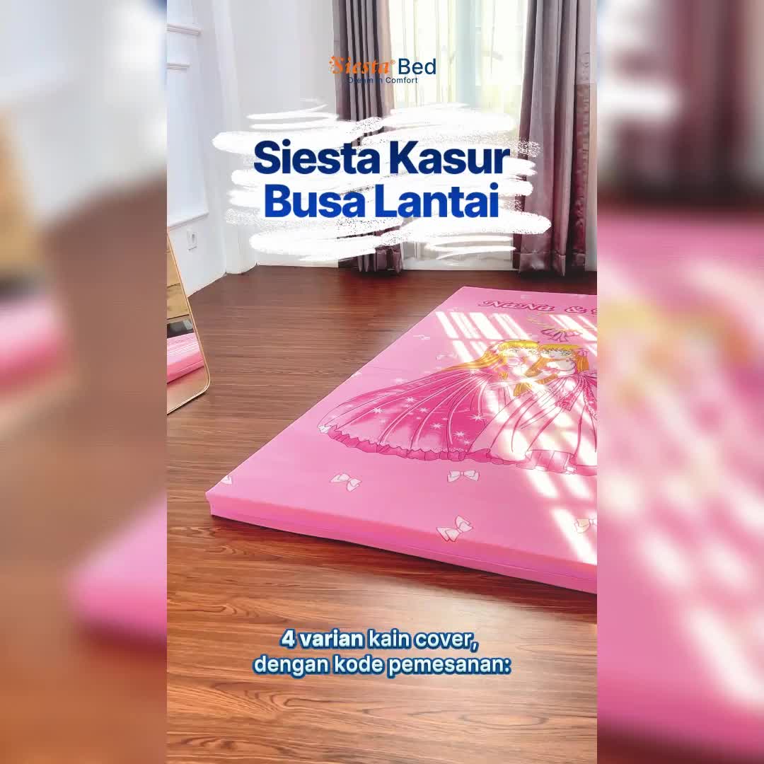 Siesta Kasur Busa Lantai 6cm | Ringan, Empuk & Praktis