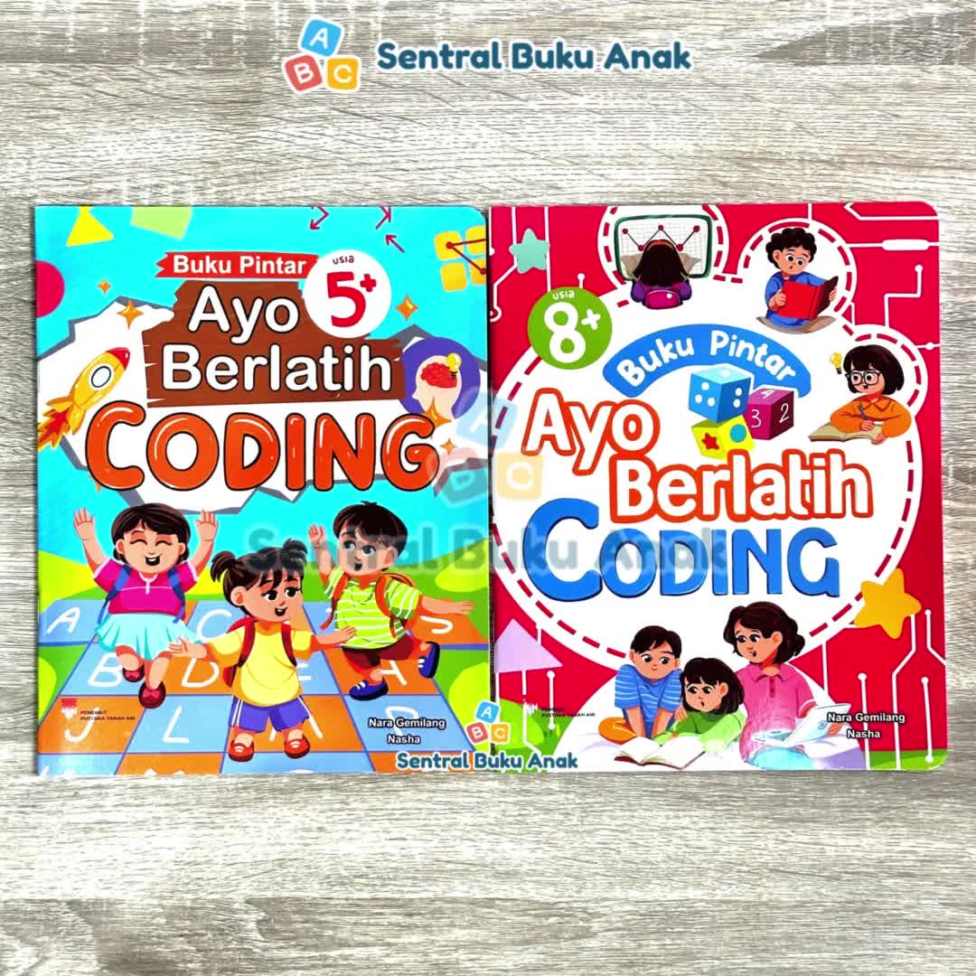 Buku Pintar Ayo berlatih Coding untuk Anak