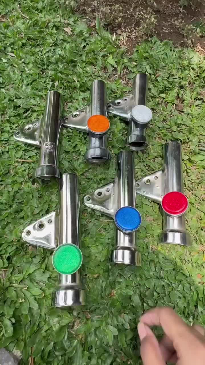 Set Lampu Pangkon K5 AS 31 Mata Kucing Dudukan Skok CB GL Megapro MP Mono untuk Motor - Motorcycle