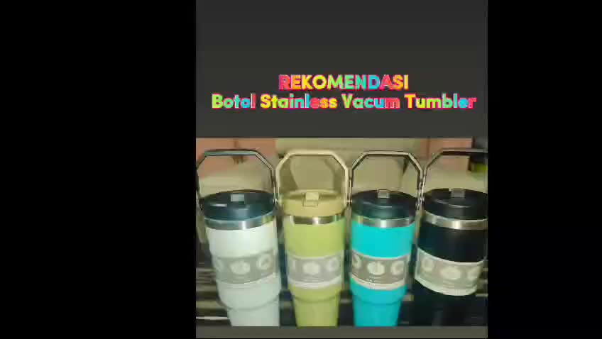 RJ Botol minum stainless termos vacuum tumbler travel mug