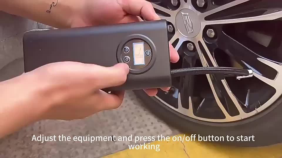 INFLATOR POMPA BAN MOBIL MOTOR SEPEDA ELEKTRIK PORTABLE WIRELESS LED DISPLAY ANALOG DISPLAY 150 PSI